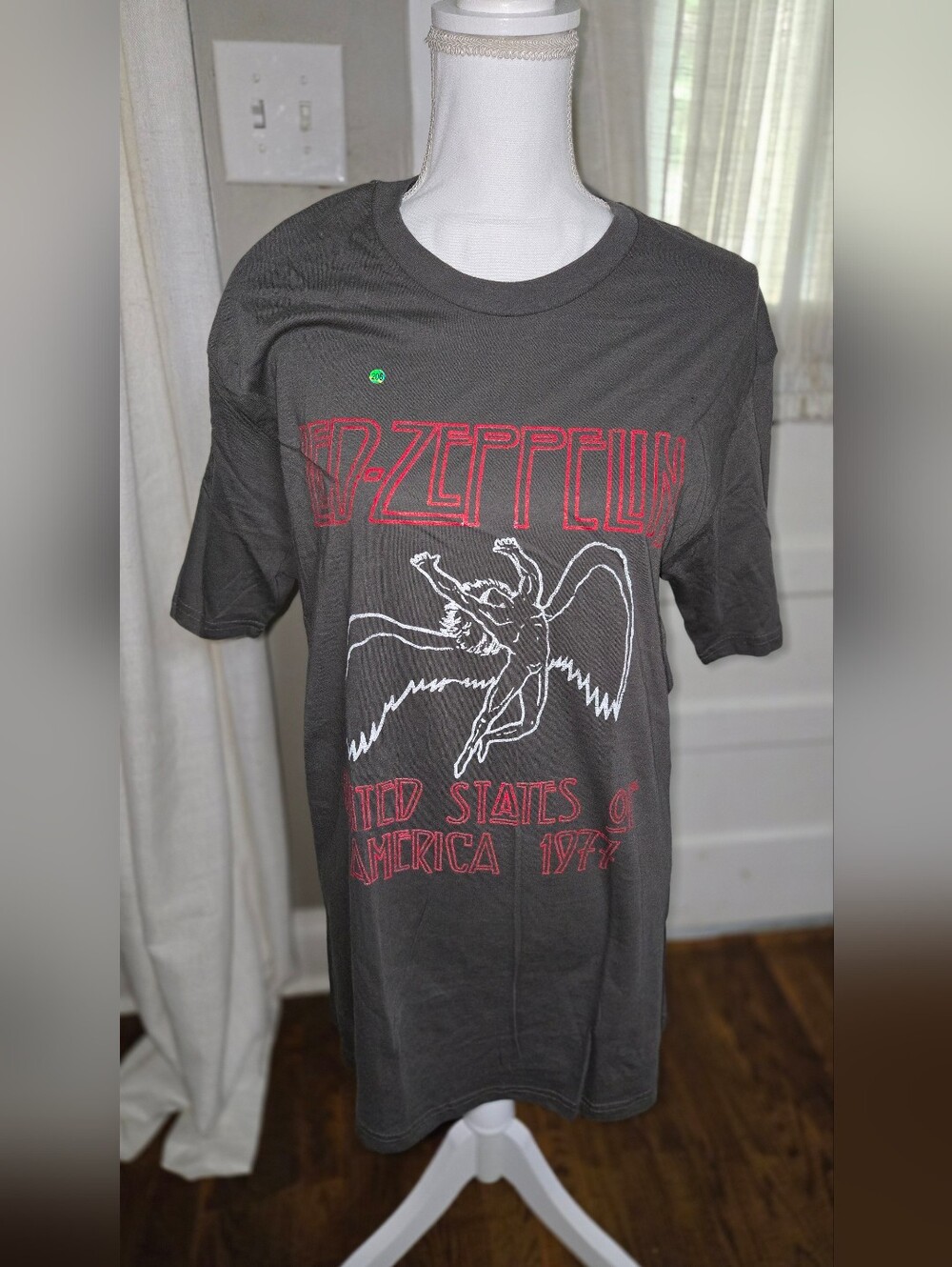 Led Zeppelin Short Sleeve Graphic Tee - Charcoal